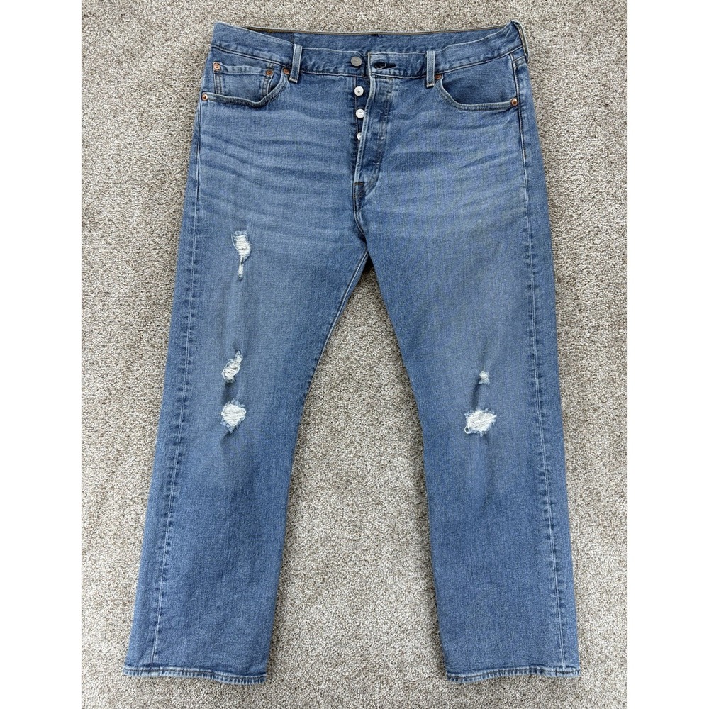 Levi's Men's Straight Jeans in Light Blue